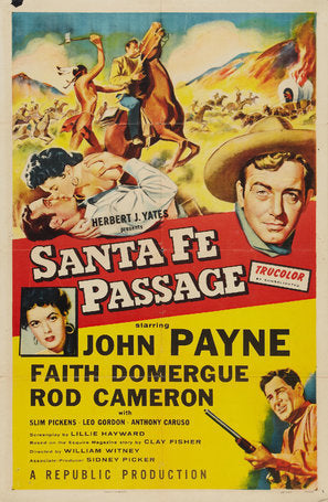 Santa Fe Passage (1955) - John Payne  DVD