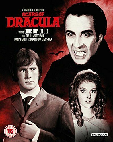 Scars Of Dracula (1970) - Christopher Lee  Blu-ray + DVD  codefree