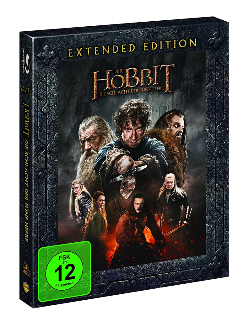 The Hobbit : The Battle Of The Five Armies - Extended Edition (2014) 3 Blu-ray Set