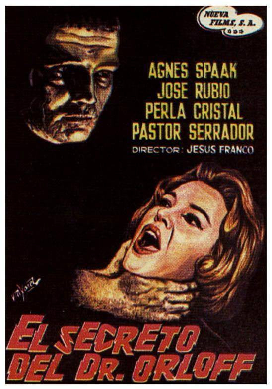 The Secret Of Dr. Orloff (1964) - Jess Franco  DVD