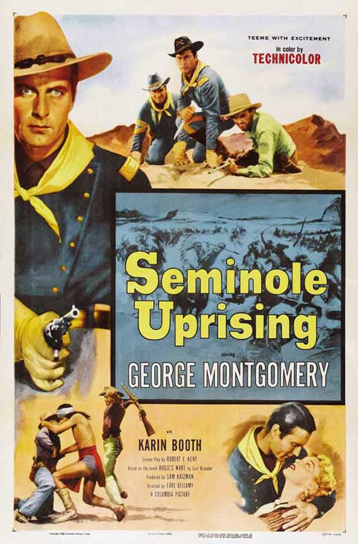 Seminole Uprising (1955) - George Montgomery  DVD