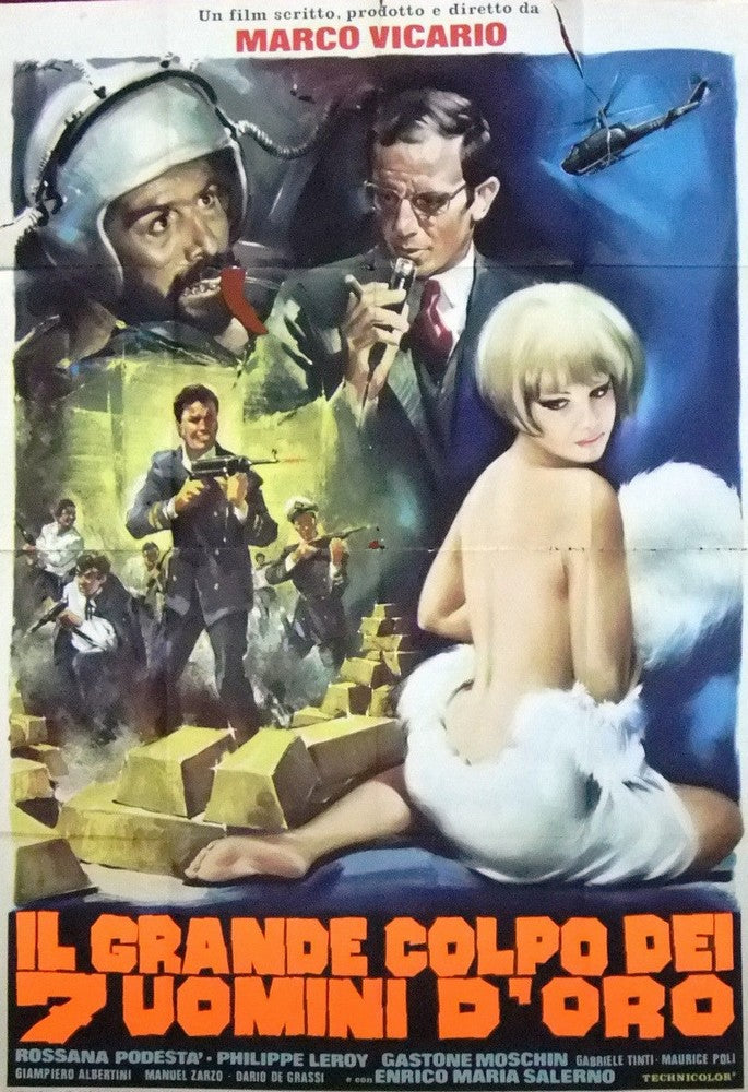 Seven Golden Men Strike Again (1966) - Philippe Leroy  DVD