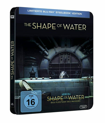 The Shape Of Water (2017) - Sally Hawkins  Limited Steelbook Edition Blu-ray