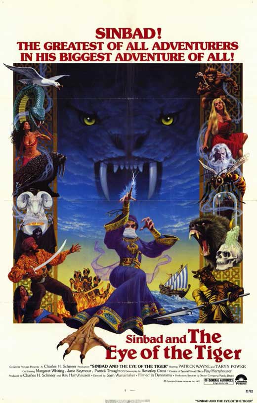 Sinbad And The Eye Of The Tiger (1977) - Patrick Wayne  DVD