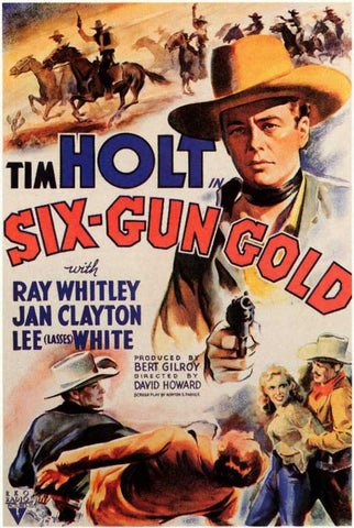 Six-Gun Gold (1941) - Tim Holt  DVD