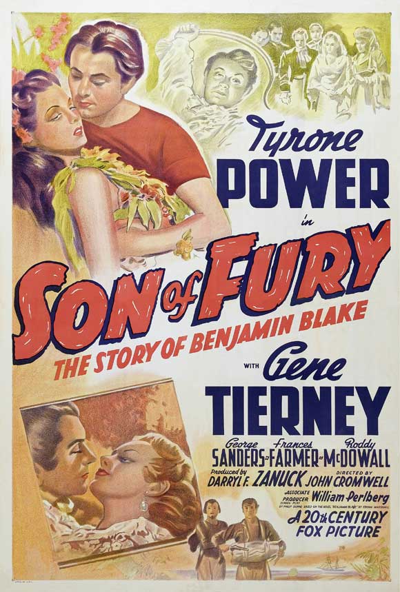 Son Of Fury : The Story Of Benjamin Blake (1942) - Tyrone Power  DVD
