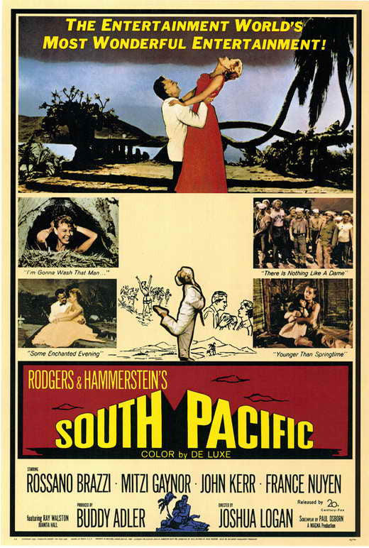 South Pacific (1958) - Rossano Brazzi  DVD