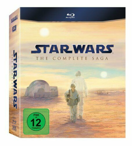 Star Wars : The Complete Saga  - George Lucas  Blu-ray THX Box Set  codefree