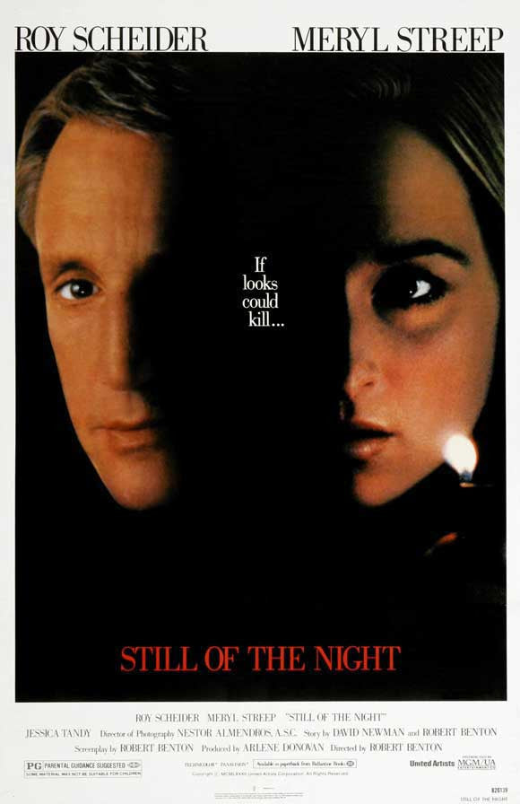 Still Of The Night (1982) - Roy Scheider  DVD