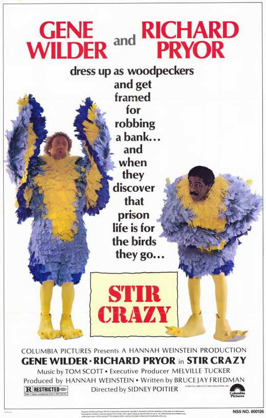 Stir Crazy (1980) - Gene Wilder  DVD