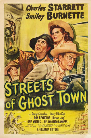 Streets Of Ghost Town (1950) - Charles Starrett  DVD