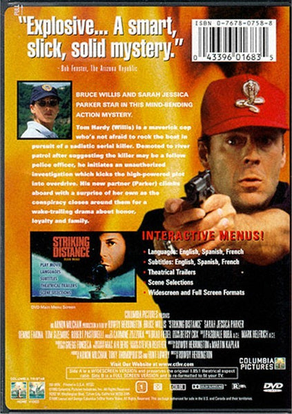 Striking Distance (1993) - Bruce Willis  DVD