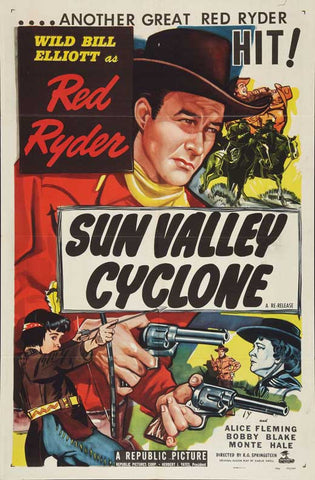 Sun Valley Cyclone (1946) - Bill Elliott  DVD