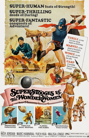 Super Stooges vs the Wonder Women (1974) - Aldo Canti  DVD