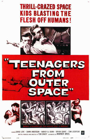 Teenagers From Outer Space (1959) - David Love  DVD