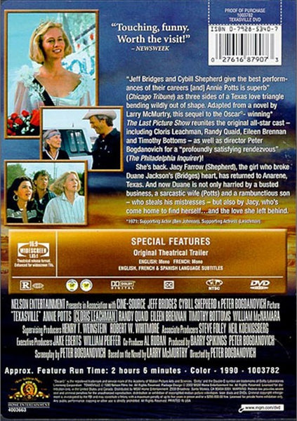 Texasville (1990) - Cybill Shepherd  DVD