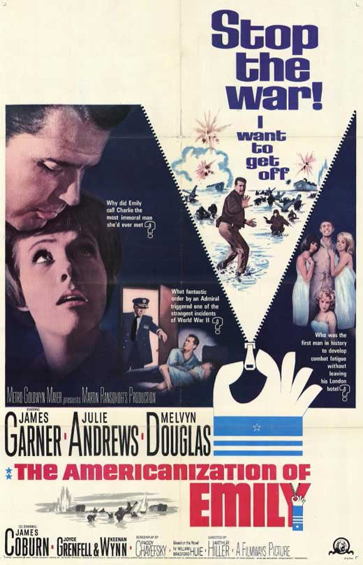 The Americanization Of Emily (1964) - James Garner  Colorized Version