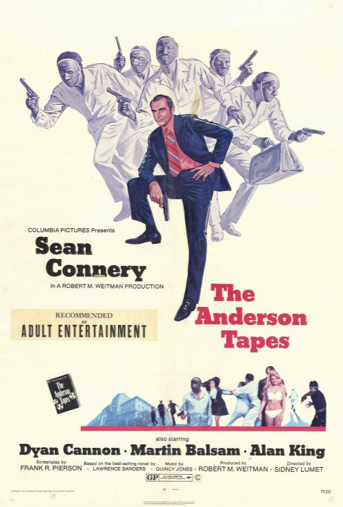 The Anderson Tapes (1971) - Sean Connery  DVD