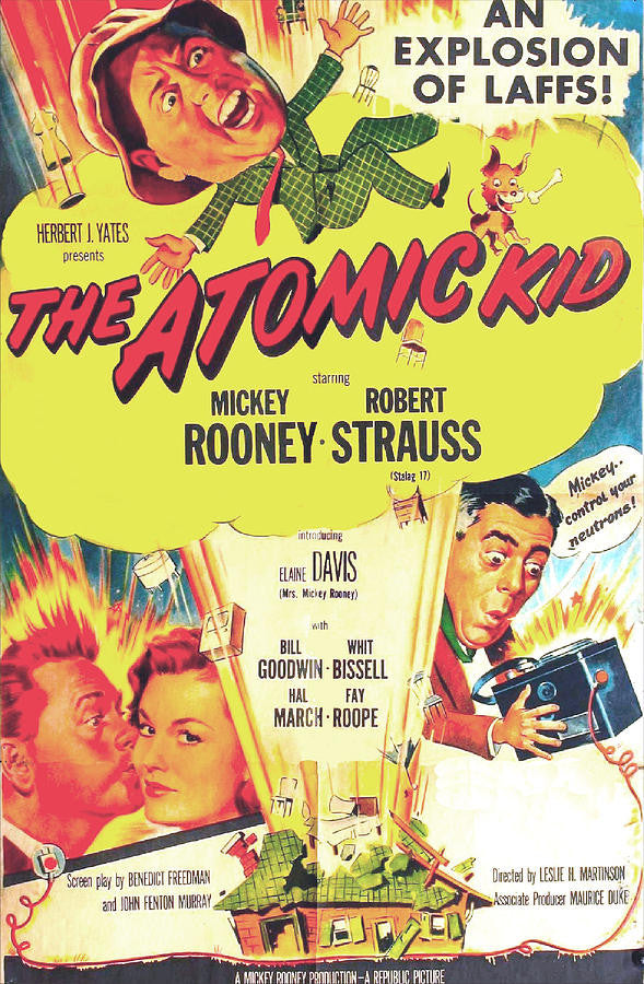 The Atomic Kid (1954) - Mickey Rooney  DVD