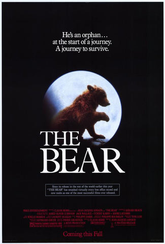 The Bear (1988) - Jean-Jacques Annaud  DVD