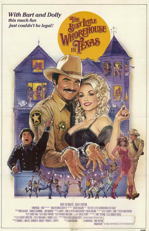 The Best Little Whorehouse In Texas (1982) - Burt Reynolds  DVD