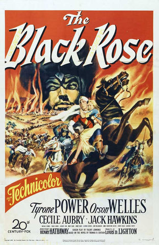 The Black Rose (1950) - Tyrone Power  DVD
