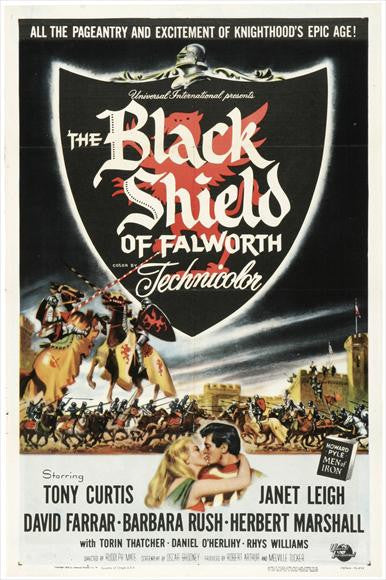 The Black Shield Of Falworth (1954) - Tony Curtis  DVD