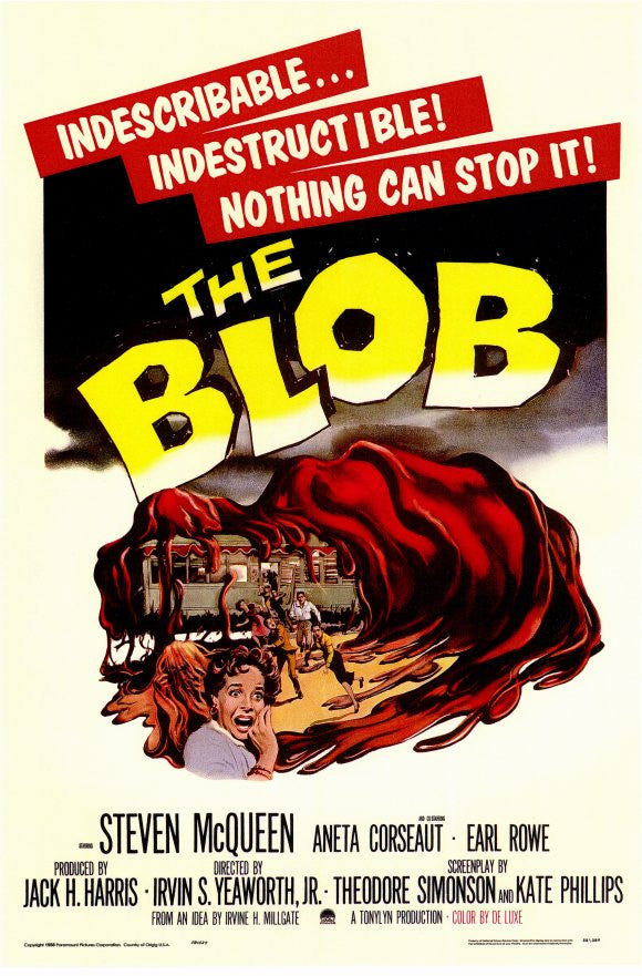 The Blob (1958) - Steve McQueen  DVD