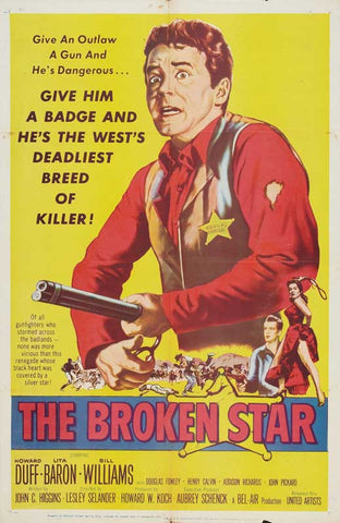 The Broken Star (1956) - Howard Duff  DVD