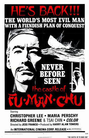 Fu Man Chu : The Castle Of Fu Man Chu (1969) - Christopher Lee  DVD