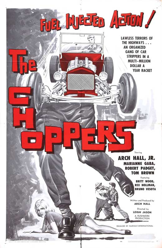 The Choppers (1961) - Arch Hall  Jr.  DVD