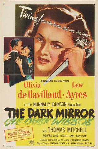 The Dark Mirror (1946) - Olivia De Havilland  Colorized Version