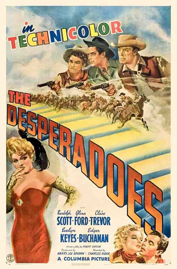 The Desperadoes (1943) - Randolph Scott  DVD