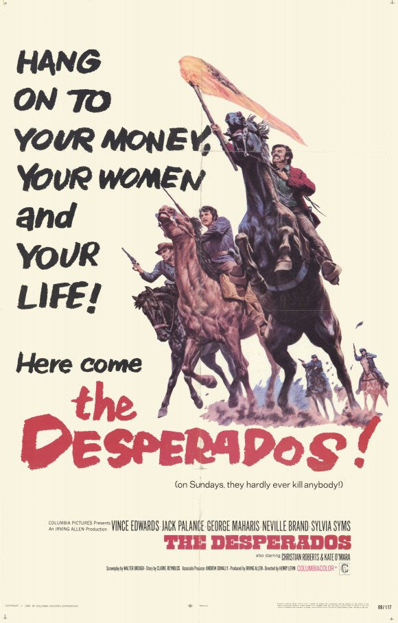 The Desperados (1969) - Jack Palance  DVD