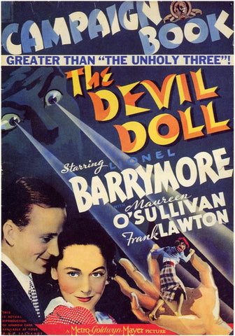 The Devil Doll (1936) - Lionel Barrymore  DVD