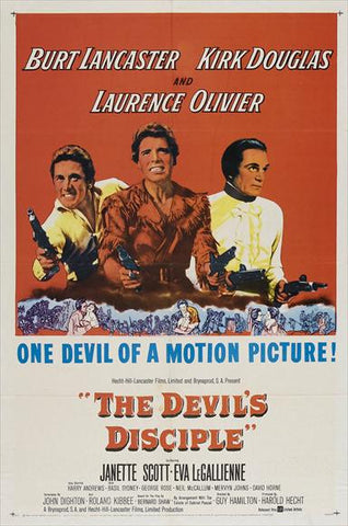 The Devil´s Disciple (1959) - Kirk Douglas  DVD