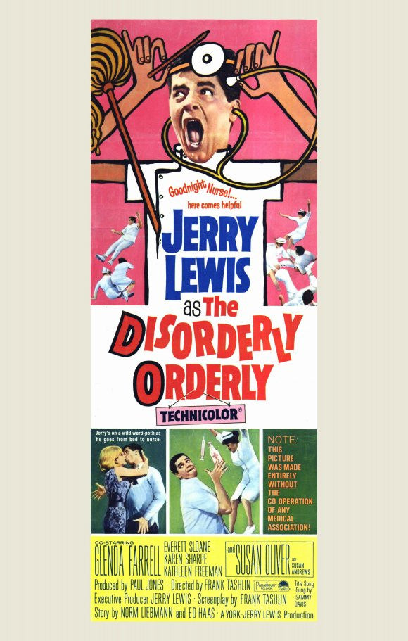 The Disorderly Orderly (1964) - Jerry Lewis  DVD