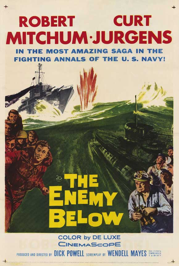 Enemy Below (1957) - Robert Mitchum  DVD