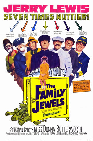 The Family Jewels (1965) - Jerry Lewis  DVD