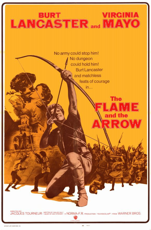 The Flame And The Arrow (1950) - Burt Lancaster