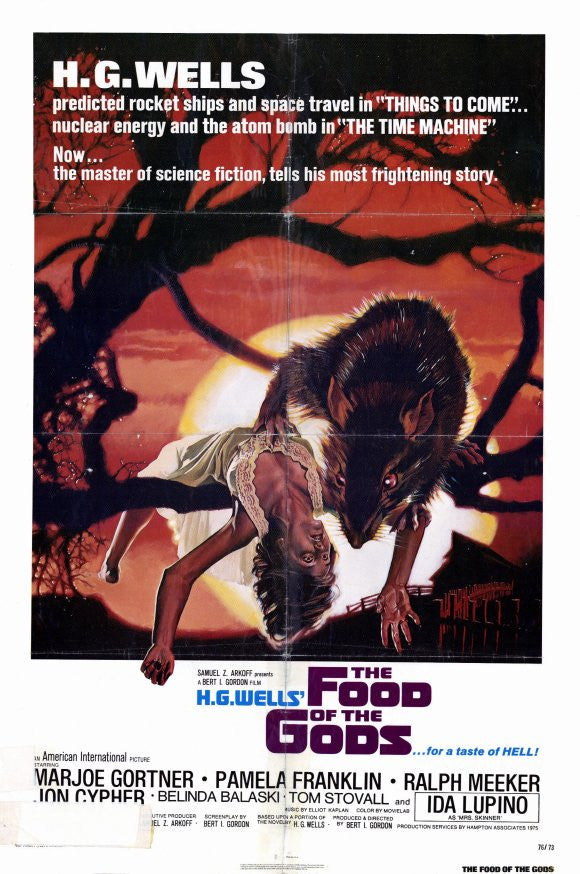 Food Of The Gods (1976)  DVD