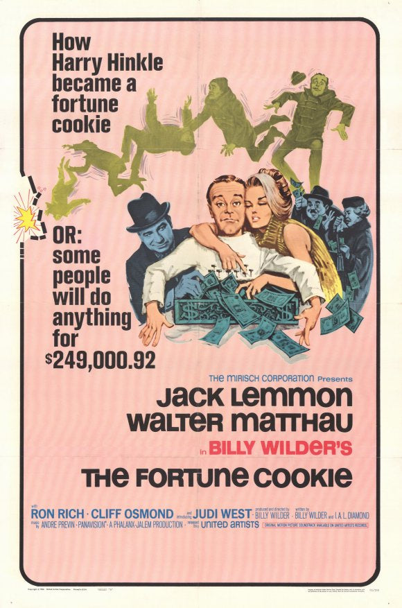 The Fortune Cookie (1966) - Jack Lemmon  DVD