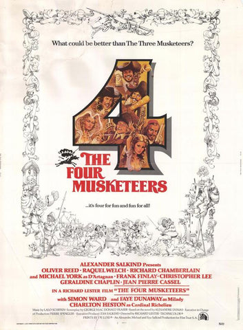 The Four Musketeers (1975) - Michael York  DVD