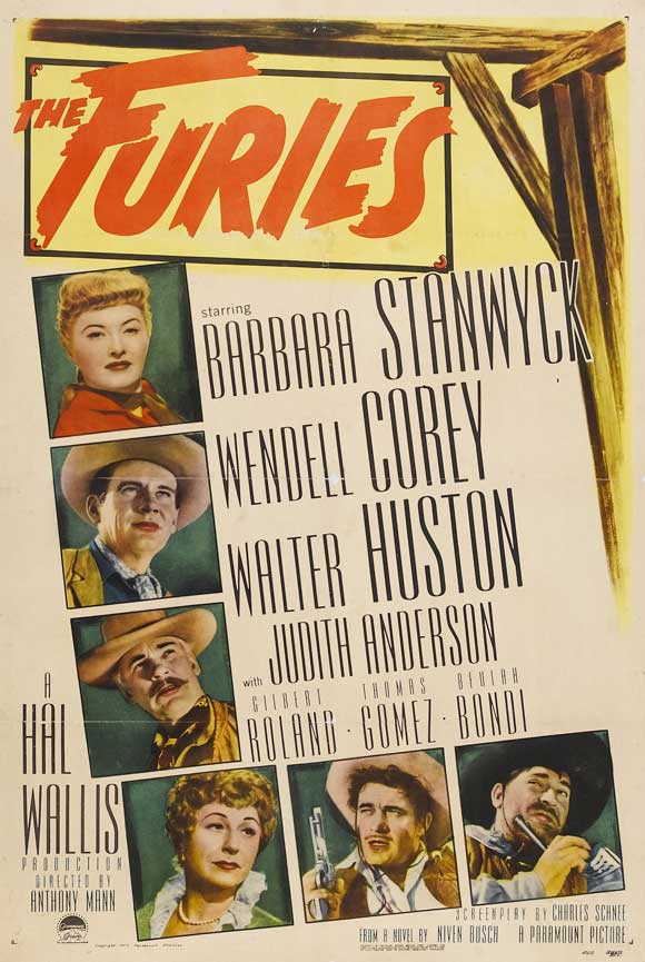 The Furies (1950) - Barbara Stanwyck   Colorized Version  DVD