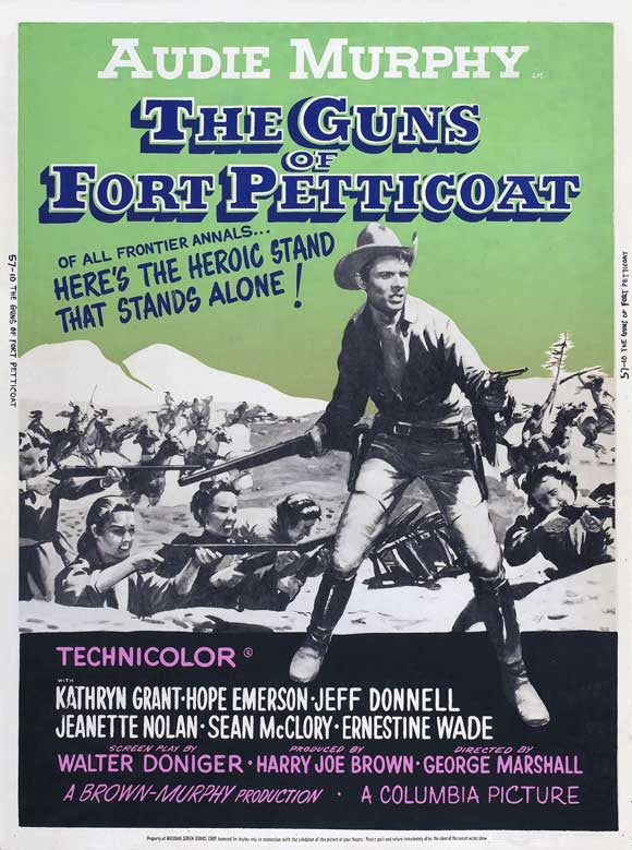 The Guns Of Fort Petticoat (1957) - Audie Murphy  DVD