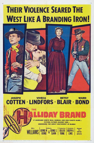 The Halliday Brand (1957) - Joseph Cotten  DVD