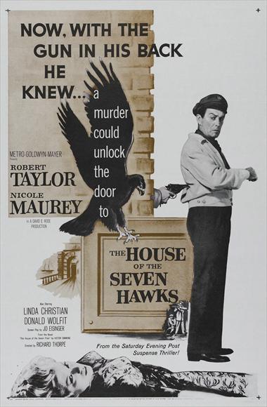 The House Of The Seven Hawks (1959) - Robert Taylor  Colorized Version DVD