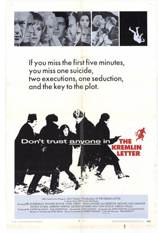 The Kremlin Letter (1970) - Richard Boone  DVD