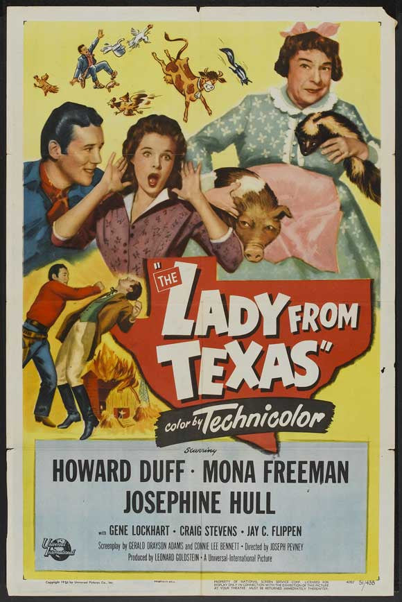 The Lady From Texas (1951) - Howard Duff  DVD