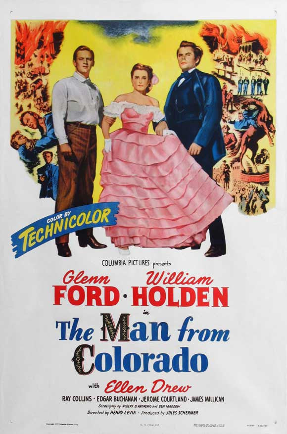 The Man From Colorado (1948) - Glenn Ford  DVD